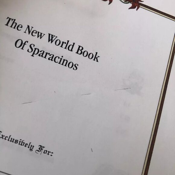 The New World Book of Sparacinos Genealogy Paperback - Picture 10 of 10